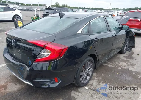 2020 Honda Civic Ex-L from USA, damaged, VIN 19XFC1F71LE201963